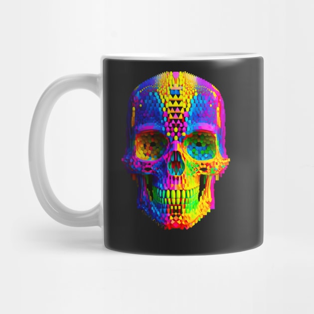 Neon Skull by PsychedelicPour